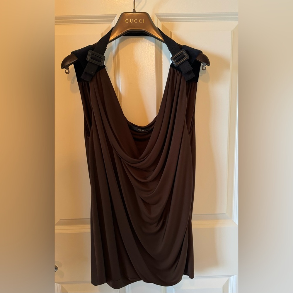Gucci drape top